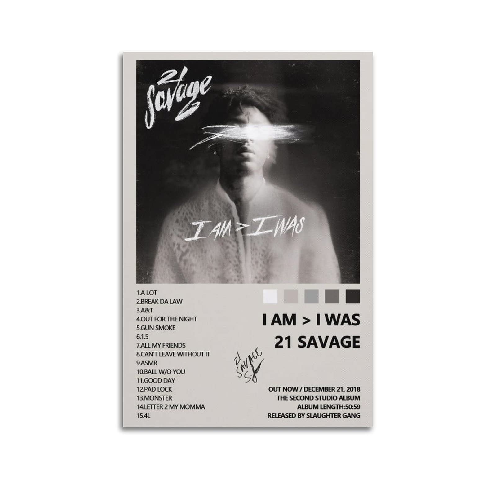 Amazon.co.jp: 21 Savage I Am Greater Than I Was アルバム